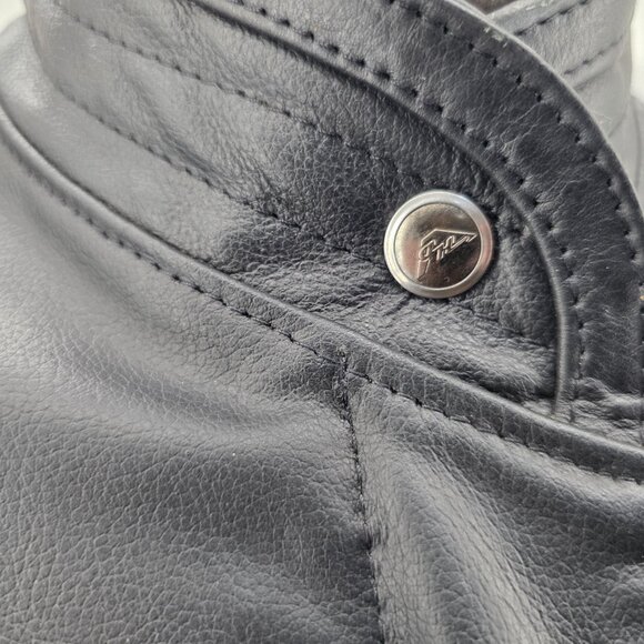 Vintage Harley Davidson Leather Biker Jacket Womens M Fringe Concho USA Made - Picture 5 of 15